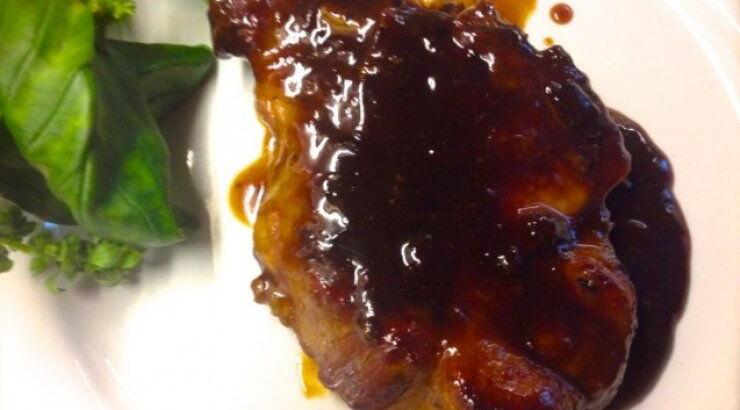 Χοιρινά Μπριζολάκια Με Μέλι, Μουστάρδα, Πορτοκάλι