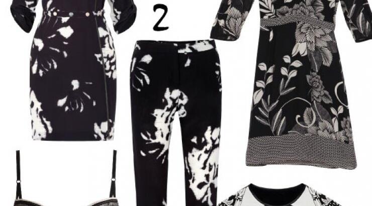 Black and white prints