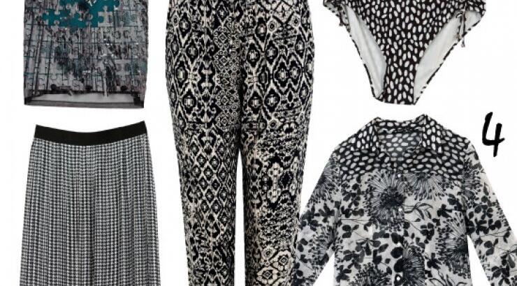 Μαυρόασπρα μοτίβα