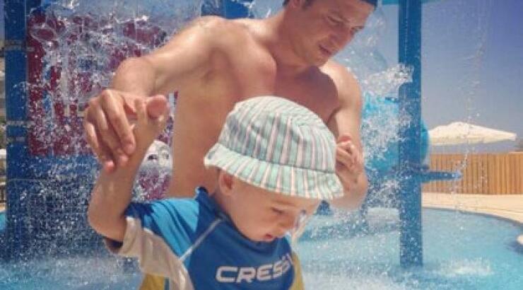 Χρύσανθος Τσουρούλλης: Βουτιές με τον μικρό Ιωάννη