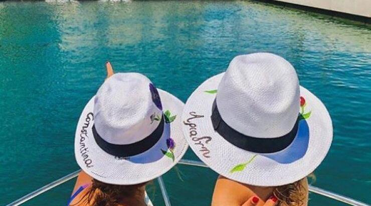 Η Κυριακάτικη εξόρμηση της Κωνσταντίνας Ευριπίδου με τη μικρή Αριάδνη στην αγκαλιά της!