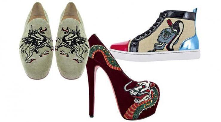 Christian Louboutin: Το tattoo σας τώρα και πάνω στα… παπούτσια σας!