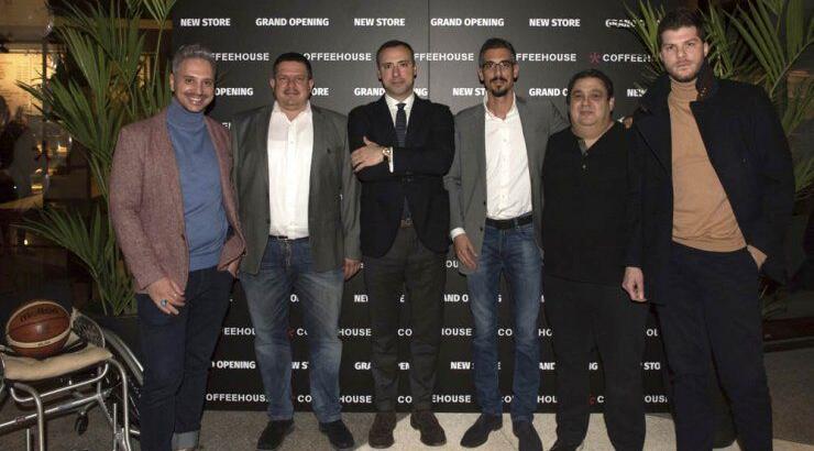 Στα εγκαίνια του νέου Coffeehouse στη Λευκωσία