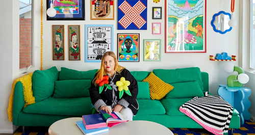 Ένα γεμάτο χρώμα και patterns διαμέρισμα, που σίγουρα προκαλεί χαρά