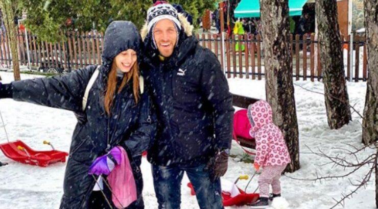 Κωνσταντίνα Ευριπίδου: Οικογενειακή εξόρμηση στα χιόνια [εικόνες & βίντεο]