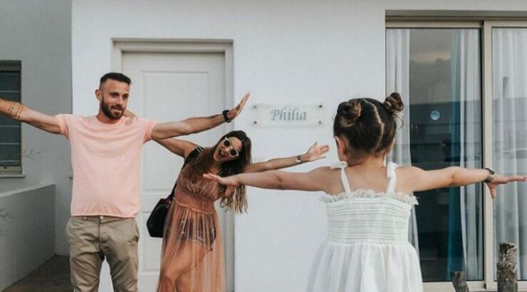 Νεκτάριος Αλεξάνδρου: Μας έδειξε τη μικρή Αριάδνη να βάζει καλάθια παίζοντας μπάσκετ! [βίντεο]