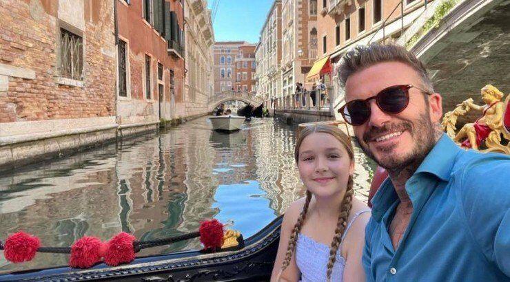 David Beckham: Το φωτογραφικό άλμπουμ των διακοπών με την κόρη του, Harper στη Βενετία! [εικόνες & βίντεο]