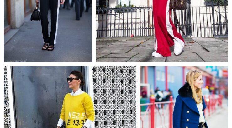 Αυτό το χειμώνα φόρεσε παντελόνι με γραμμή στο πλάι