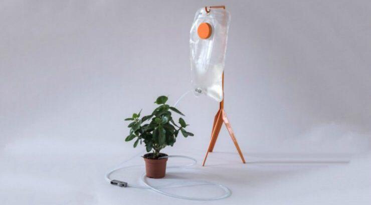 Ένα ανατρεπτικό design ποτίσματος για τα φυτά του σπιτιού μας