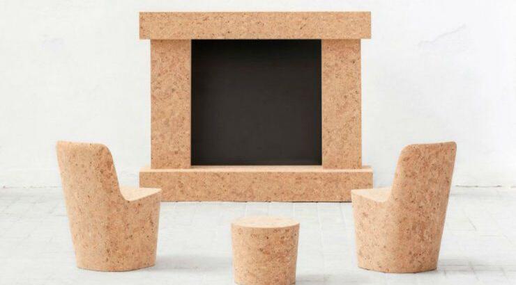 Έπιπλα από φελλούς με υπογραφή Jasper Morrison