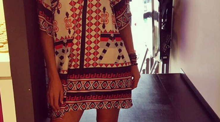 Δέσποινα Βανδή: Το φόρεμα με την υπογραφή επώνυμης Κύπριας!