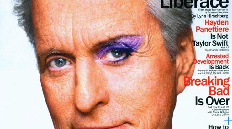 Ο Michael Douglas τώρα φοράει και make up! 