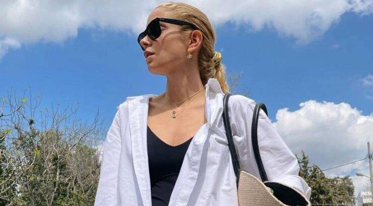 H oversized τσάντα της Δούκισσας Νομικού που λατρέψαμε 