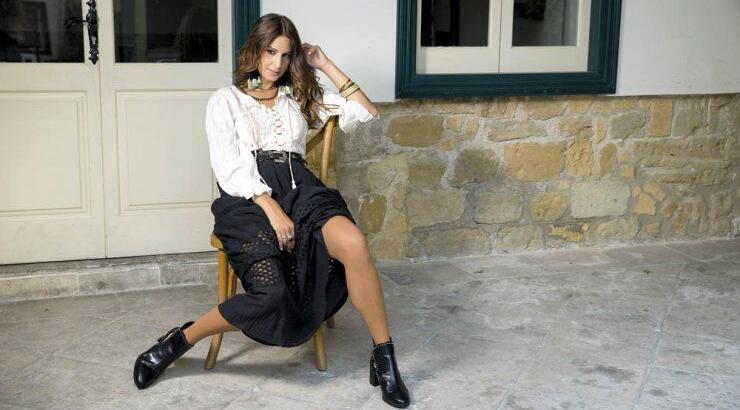 Κωνσταντίνα Ευριπίδου: Φόρεσε μια από τις μεγαλύτερες τάσεις του φθινοπώρου