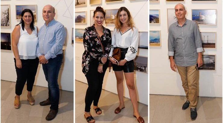 Στα εγκαίνια της έκθεσης φωτογραφίας "Πενταδάκτυλος / Contemporaries"