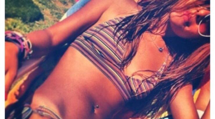 Ελευθερία Ελευθερίου: Η sexy φωτογραφία στην παραλία του Πρωταρά