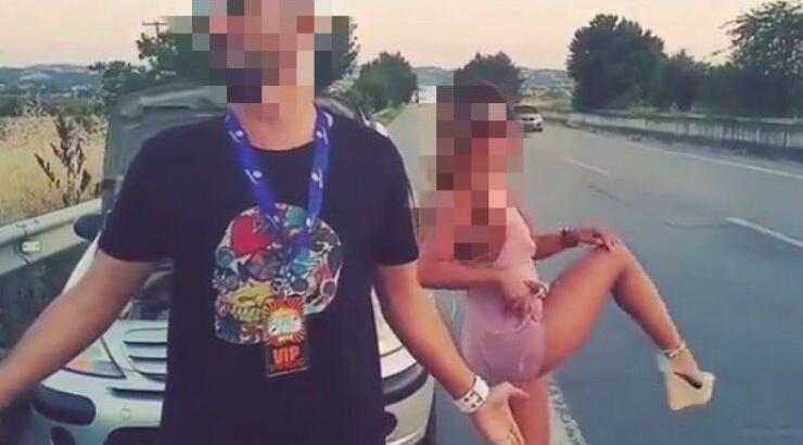 Aπίστευτο: Πασίγνωστη Κύπρια έκανε ωτοστόπ στον αυτοκινητόδρομο επιδεικνύοντας τα προσόντα της