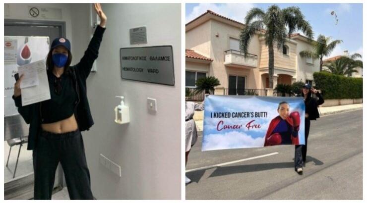 Δακρυσμένη η Έλενα Αγαθαγγέλου χτυπάει το καμπανάκι έχοντας κερδίσει τον καρκίνο [βίντεο]