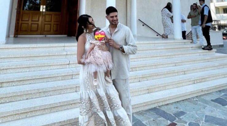 Έλενα Θεοδώρου – Γιώργος Γεωργίου: Βάφτισαν την κόρη τους, Νεφέλη! [εικόνες & βίντεο]