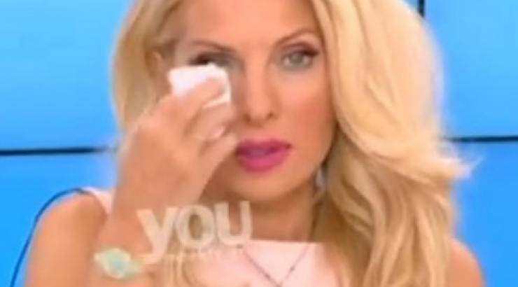 Ξέσπασε σε κλάματα η Ελένη Μενεγάκη on air!