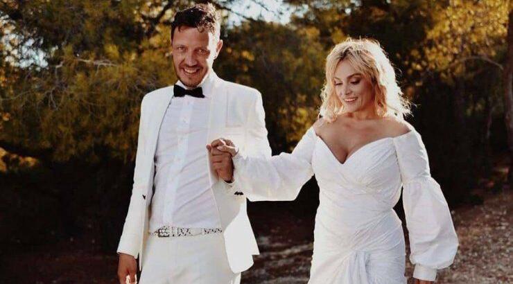 Ελεωνόρα Ζουγανέλη: Το απρόοπτο που είχε στον γάμο της [εικόνες]