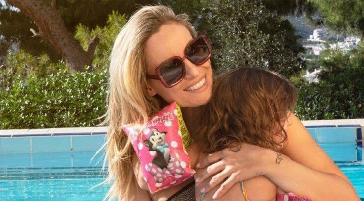 Ελεονώρα Μελέτη: Δείτε πως την απαθανάτισε ο σύζυγός της μαζί με την κορούλα τους [εικόνα]