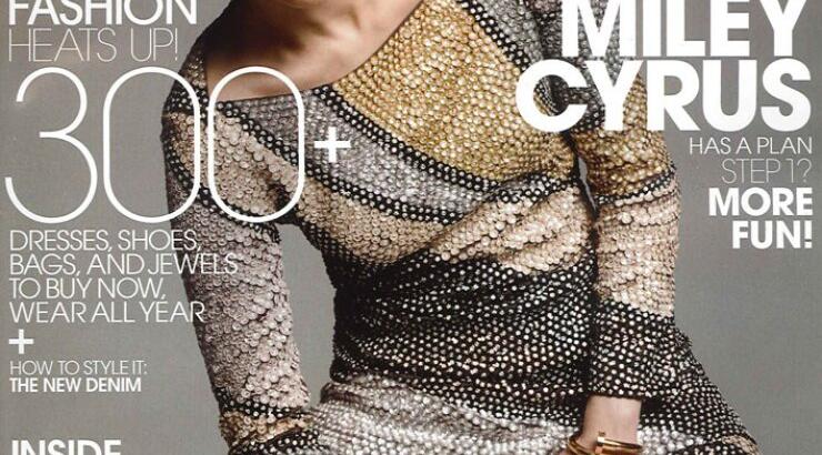 Miley Cyrus: Εξώφυλλο σε ένα από τα μεγαλύτερα περιοδικά [εικόνες]