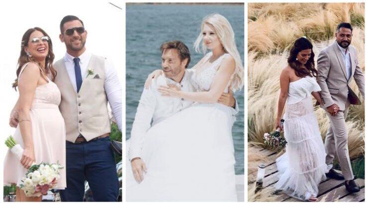 Ζευγάρια της ελληνικής showbiz που παντρεύτηκαν μέσα στο 2019!