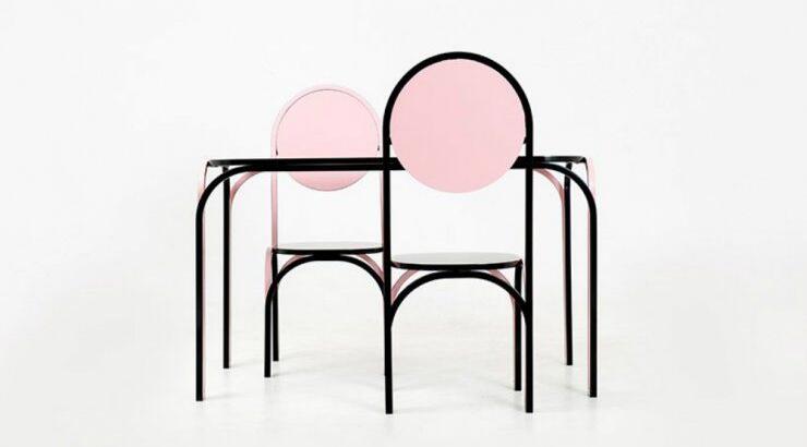 Έπιπλα που μοιάζουν σαν να σχεδιάστηκαν με ένα λεπτό, μαύρο στυλό