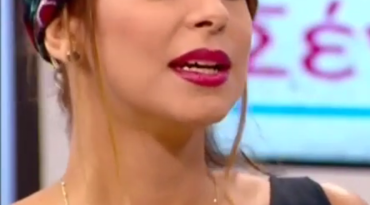 Τα δάκρυα της Κωνσταντίνας Ευριπίδου on air! [βίντεο]