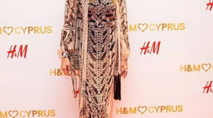 Το ατύχημα της Κωνσταντίνας Ευριπίδου στο VIP Opening του H&M