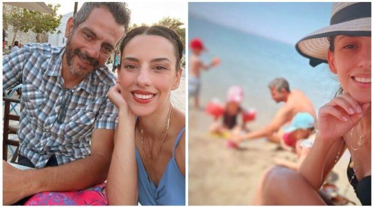 Ρούσσος – Τούρζα: Το άλμπουμ των διακοπών τους στην Εύβοια με τα τρία τους παιδιά [εικόνες]