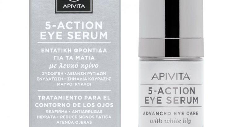 5 - Action Eye Serum με λευκό κρίνο
