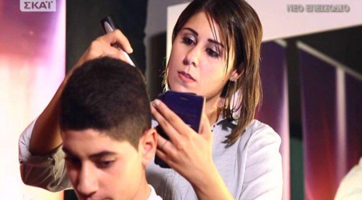 Δεν θα πιστεύετε τι έκανε Κύπρια κομμώτρια στο "Ελλάδα έχει ταλέντο"