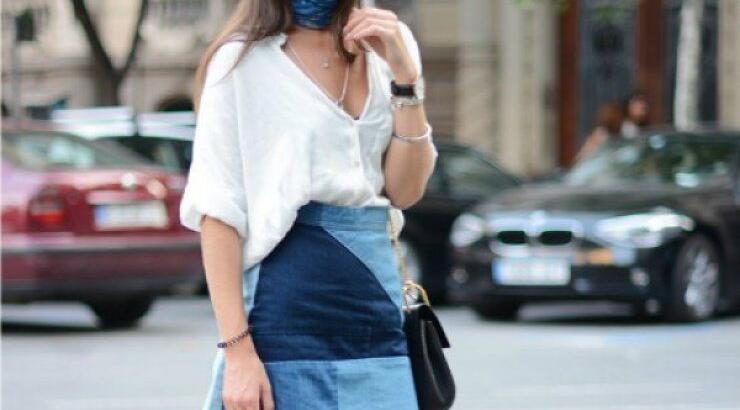 Ο πιο chic τρόπος για να φορέσεις τη jean φούστα σου φέτος το καλοκαίρι