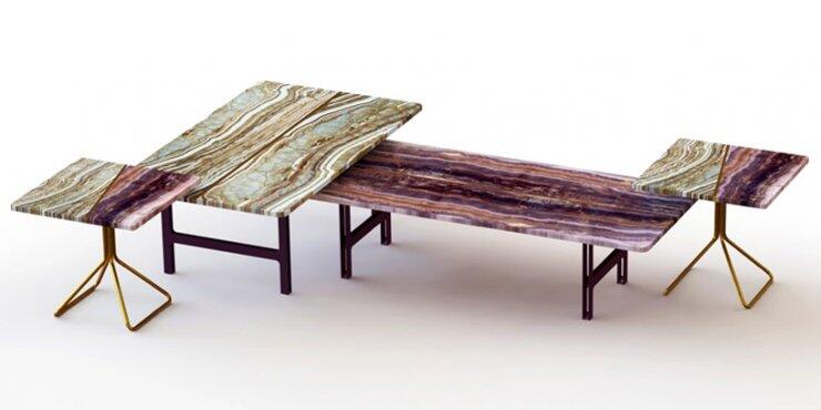 Τραπέζια από μάρμαρο