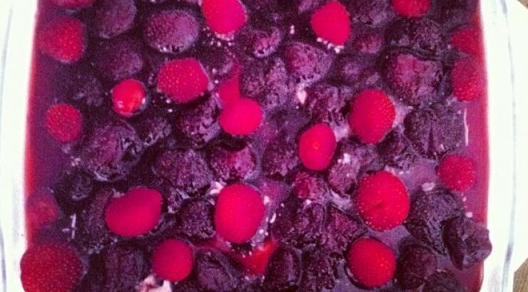 Ποια παρουσιάστρια έφτιαξε αυτό το λαχταριστό cheesecake;