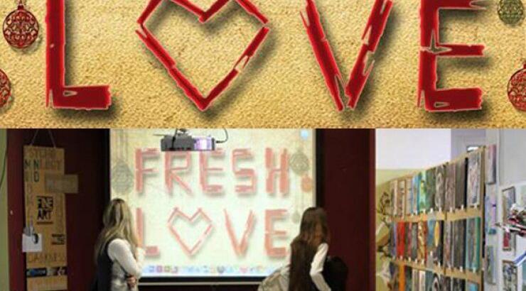 "Fresh Love" [φιλανθρωπική έκθεση από τα παιδιά για τα παιδιά]