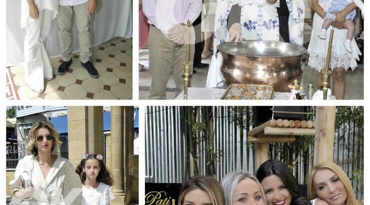 Κρίστυ Παναγιώτου: Στη βάφτιση της κόρης της γνωστής γυμνάστριας 