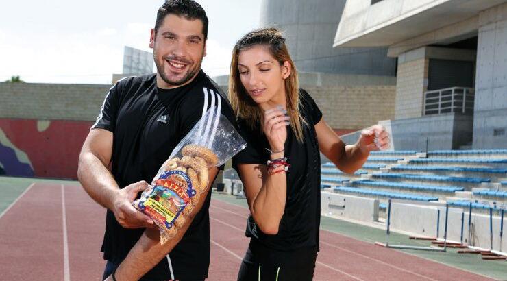 Ελένη Αρτυματά - Απόστολος Παρέλλης: Σε φωτογράφηση γνωστής εταιρείας Αρτοποιείων