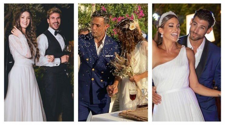 Ζευγάρια της ελληνικής showbiz που πραγματοποίησαν τον γάμο τους το 2021! [εικόνες]