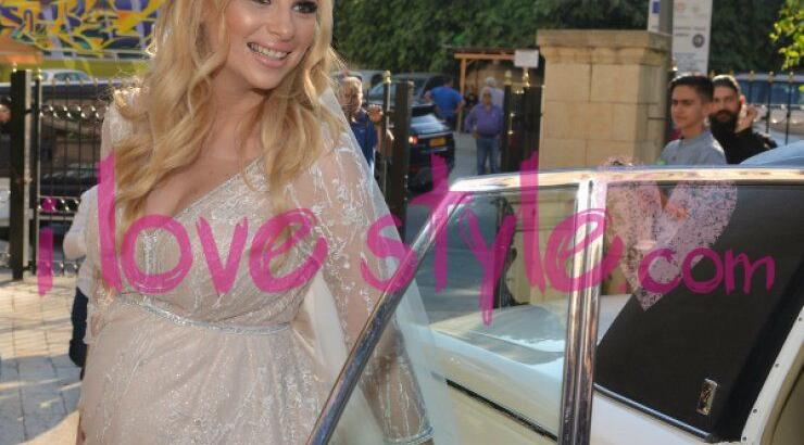 Δείτε το υπέροχο δεύτερο νυφικό της Χριστιάνας Αριστοτέλους με την υπογραφή της Έφης Παπαϊωάννου!