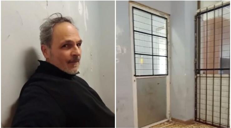 Σταμάτης Γαρδέλης: Το βίντεο μέσα από το κρατητήριο 