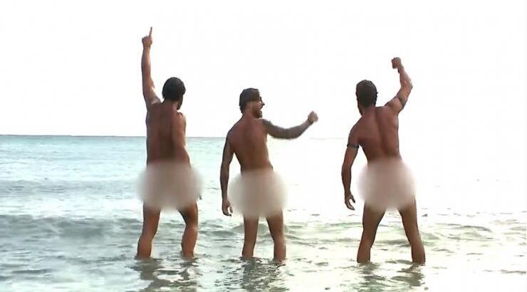 Survivor: Πλάνα φωτιά με την Καρολίνα, Κόρο, Ηλία και Ασημακόπουλο να κάνουν γυμνισμό [βίντεο]