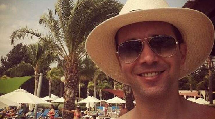 Ανδρέας Γιόρτσιος: Χαλαρές στιγμές σε waterpark!