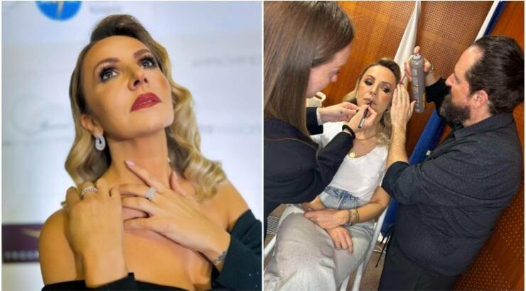 Το εντυπωσιακό βραδινό beauty look της Γιώτας Δαμιανού [εικόνες]