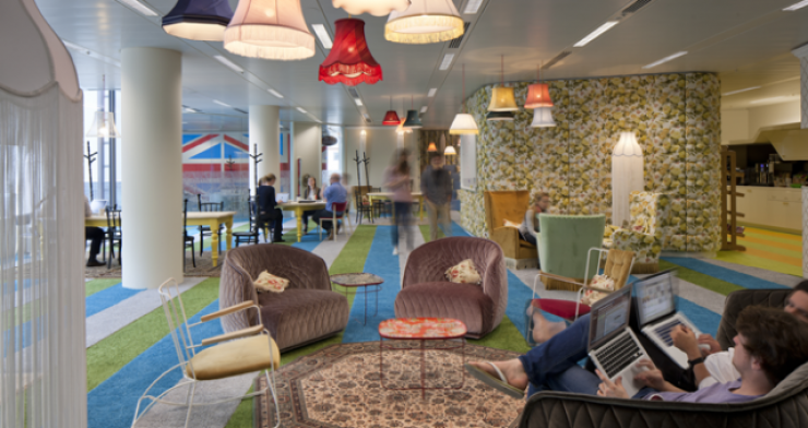 Τα καινούρια γραφεία της Google στο Λονδίνο