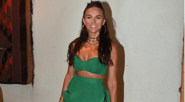 Ραμόνα Φίλιπ: Με πράσινο total outfit και καλοκαιρινή διάθεση