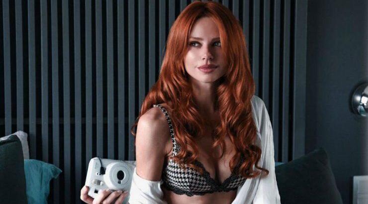 H συμβουλή της Έβελυν Καζαντζόγλου για τέλεια ginger απόχρωση στα μαλλιά