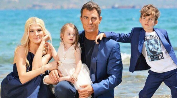 Στέλιος Χανταμπάκης – Όλγα Πηλιάκη: Βάφτισαν την 2.5 ετών κορούλα τους! [εικόνες]